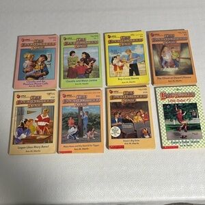 The Babysitters Club Vintage Paperback Books Lot of 8